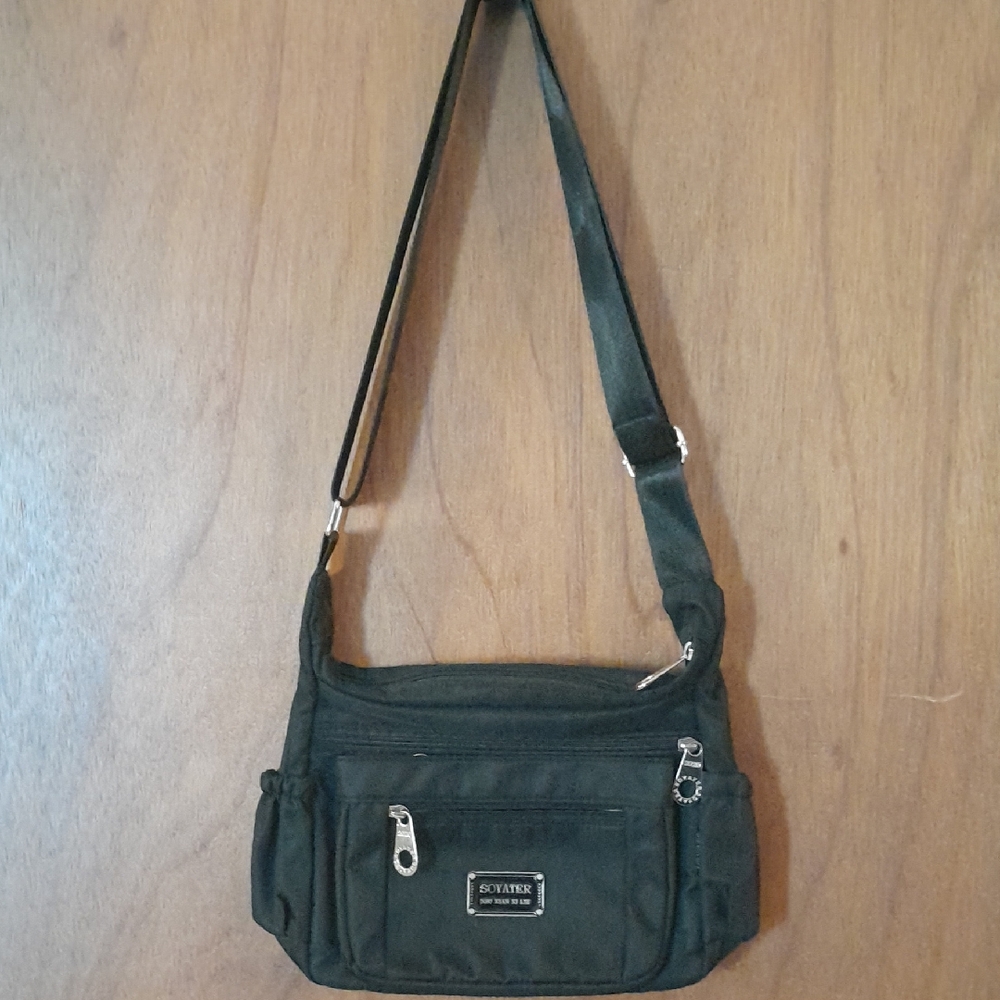 Soyater Black Shoulder Bag